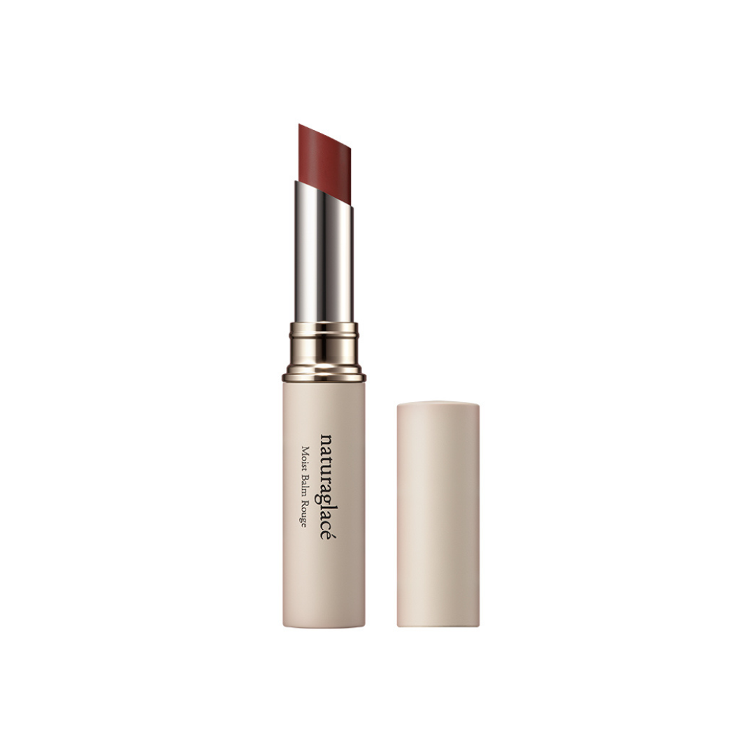 NATURAGLACÉ Lippenstift Moist Balm Rouge 08 Amber Brown Naturkosmetik