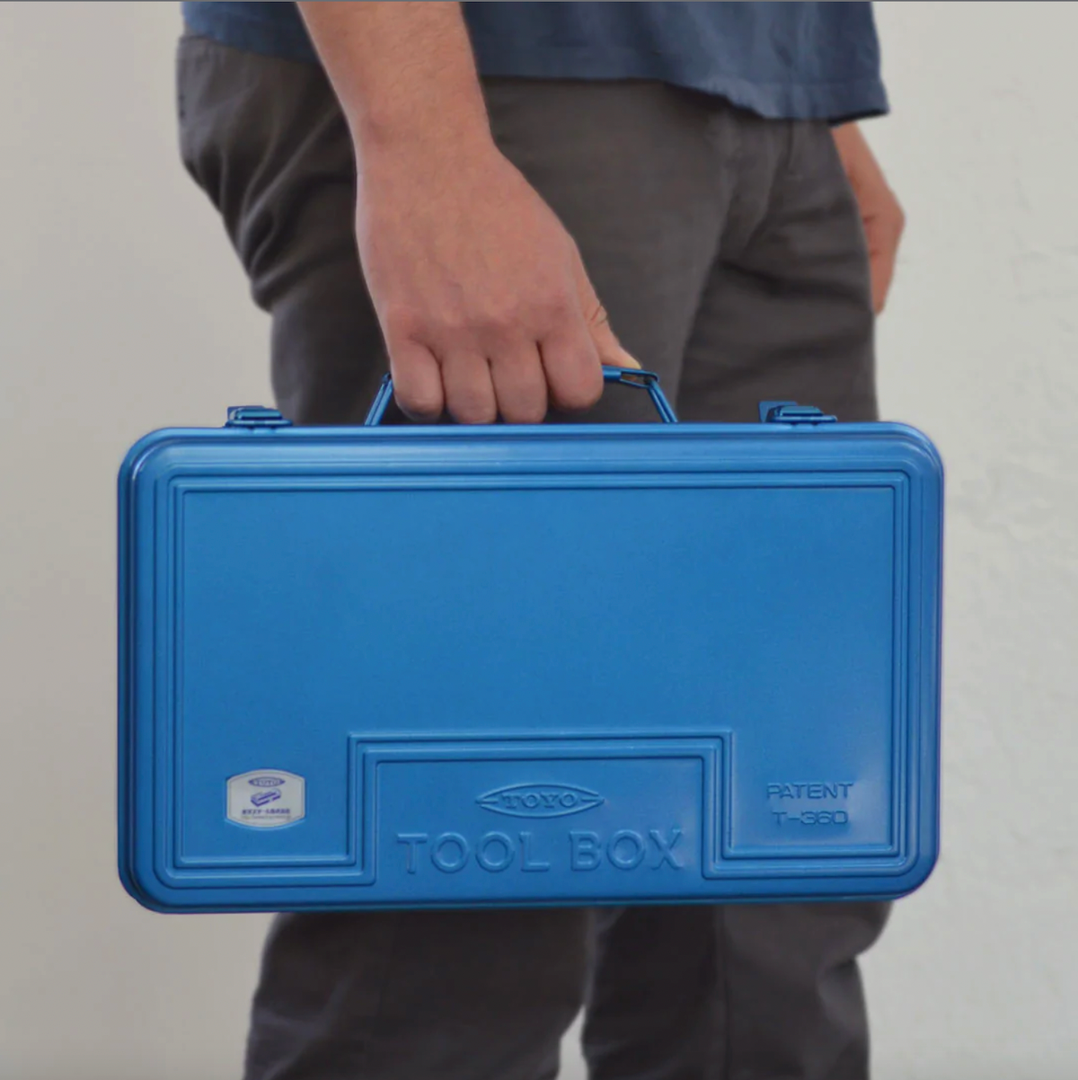 Toolbox Toyo T-360 Aufbewahrungskoffer blau | TOYO STEEL | Made in Japan