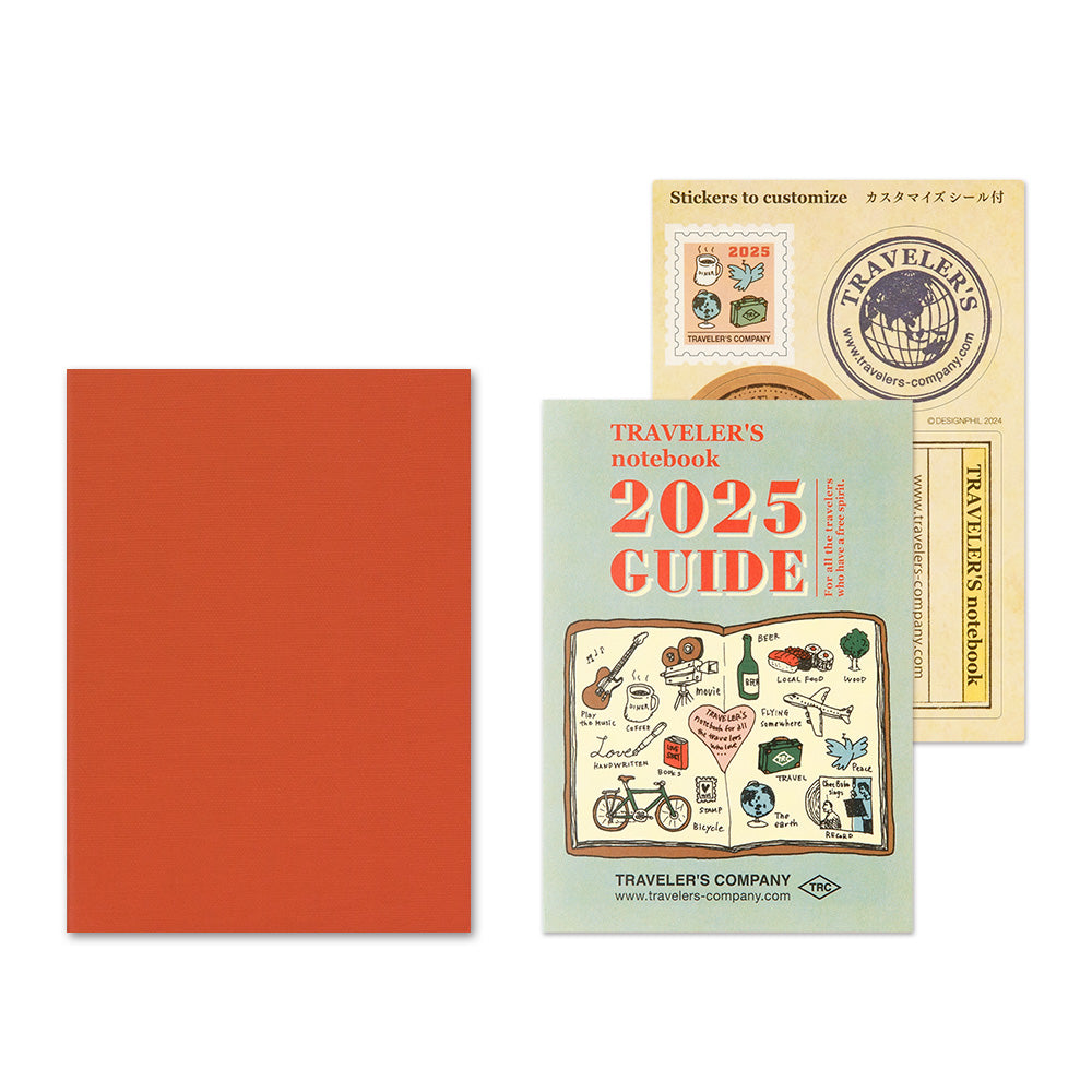 Agenda 2025 Monatsplaner Passport size | TRAVELER'S COMPANY | Made in Japan