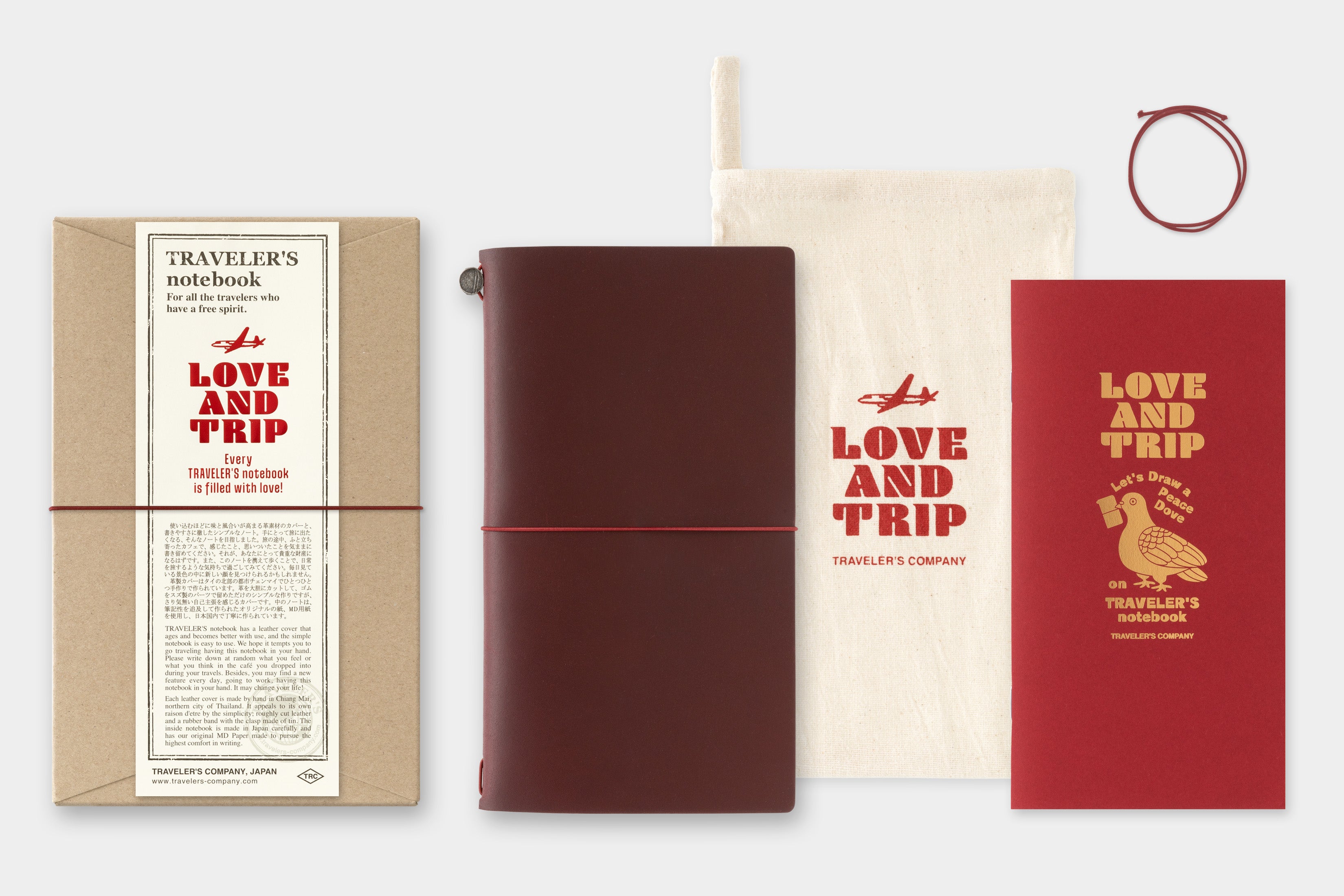 TRAVELER'S Notebook | LOVE AND TRIP | Format regular | Edition