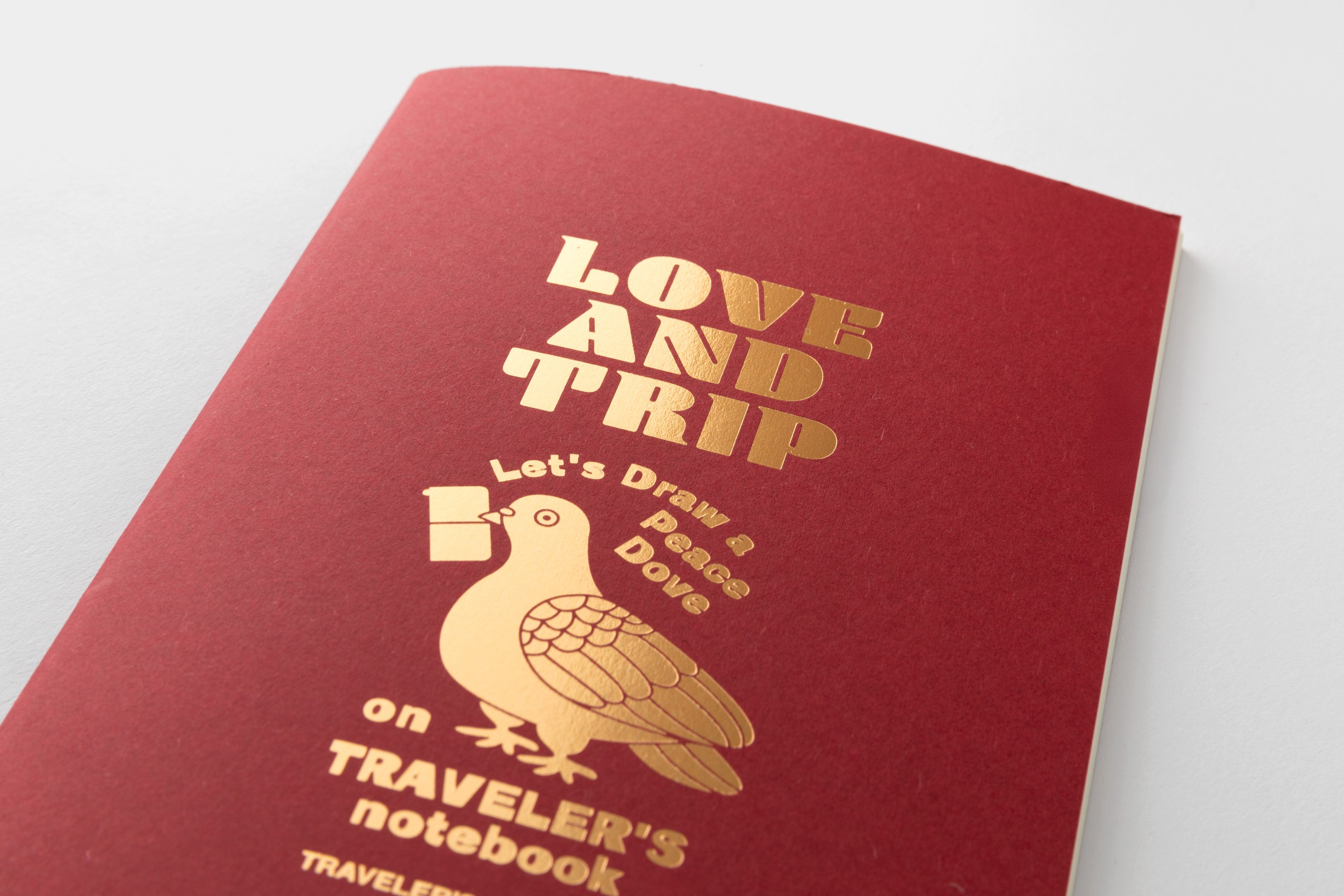 Notizheft Limited Edition LOVE AND TRIP | MD-Papier Blank | Regular Size