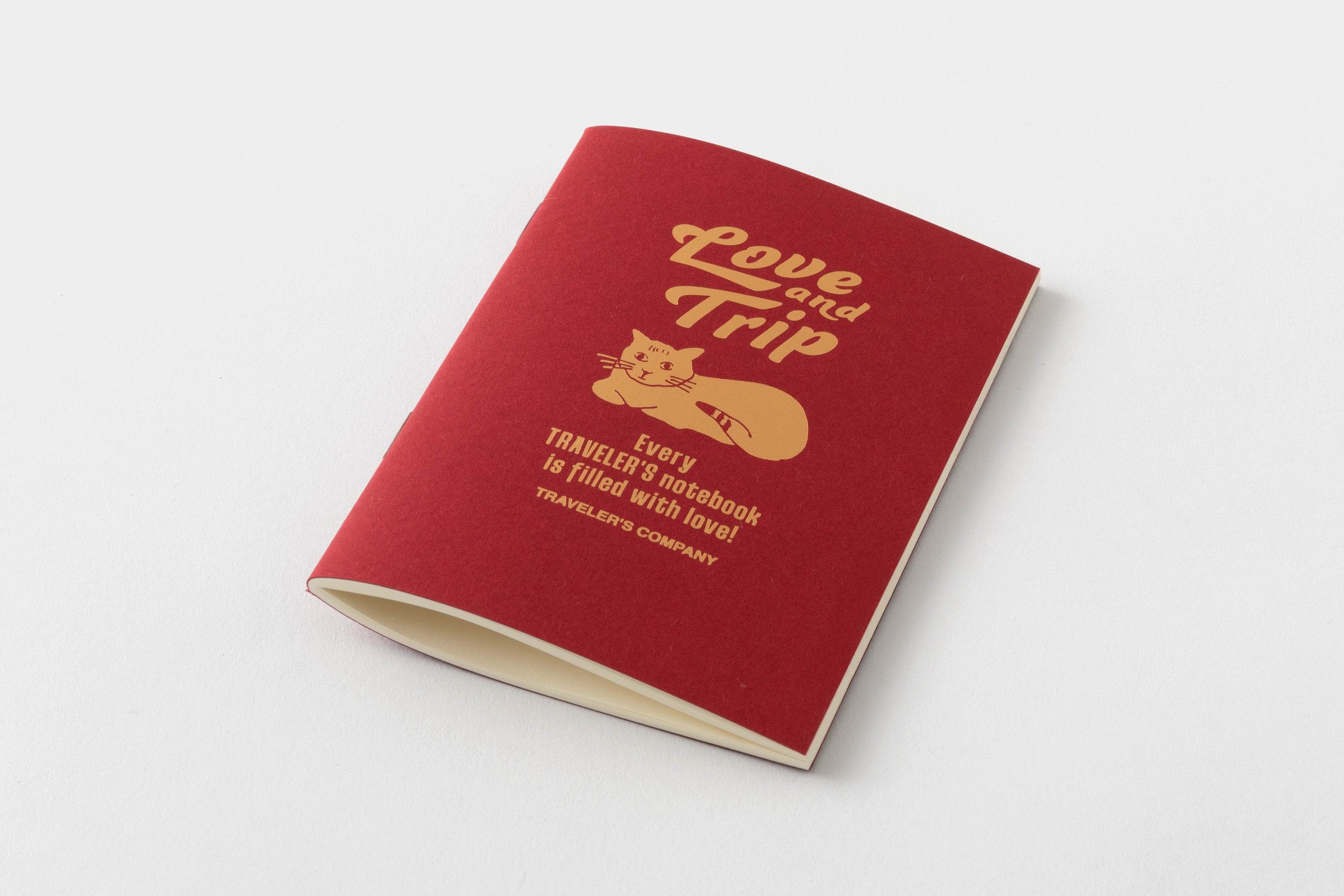 Notizheft Limited Edition LOVE AND TRIP | MD-Papier Blank | Passport Size